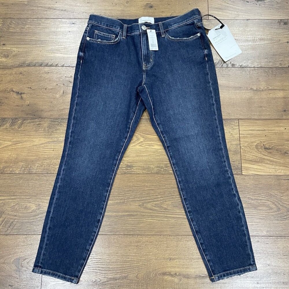Current Elliott Jeans Womens 30 The Stiletto Canal Wash Shadow Pocket Ankle NWT‎